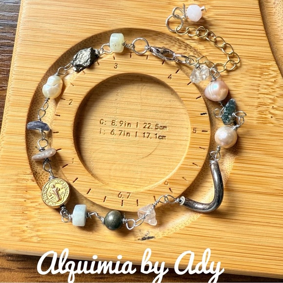 Alquimia Gold and Silver Charm Bracelet - Picture 1 of 1